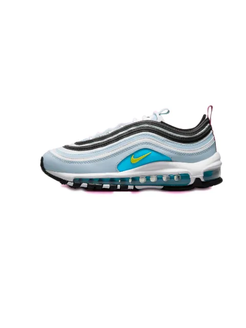 Nike Kids Air Max 97 "Blue Whisper Opti Yellow" sneakers
