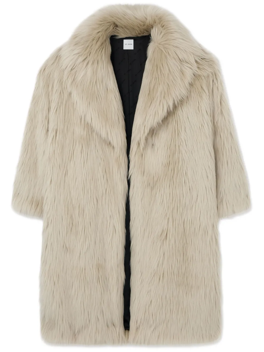 faux-fur coat