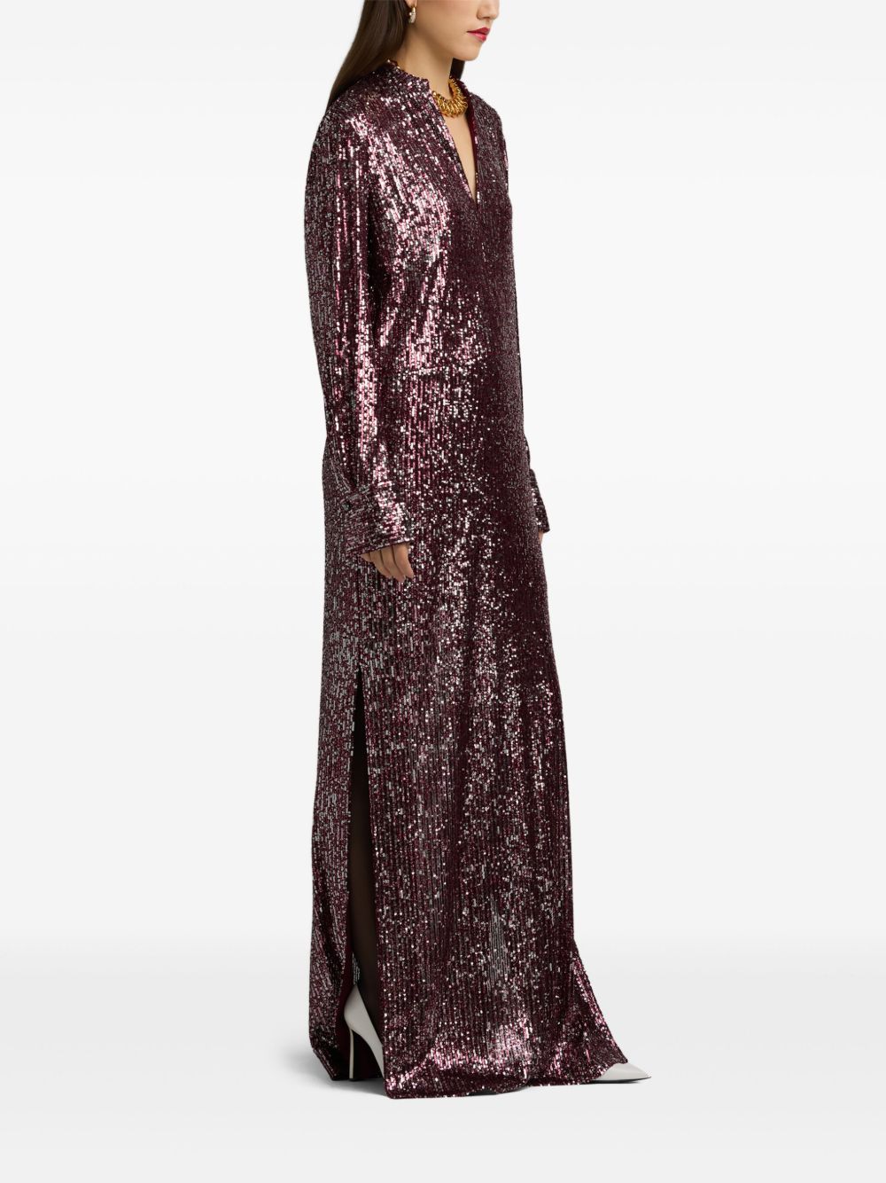 ST JOHN SEQUINNED DRESS