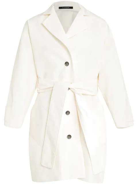 À La Garçonne Casaco com cinto