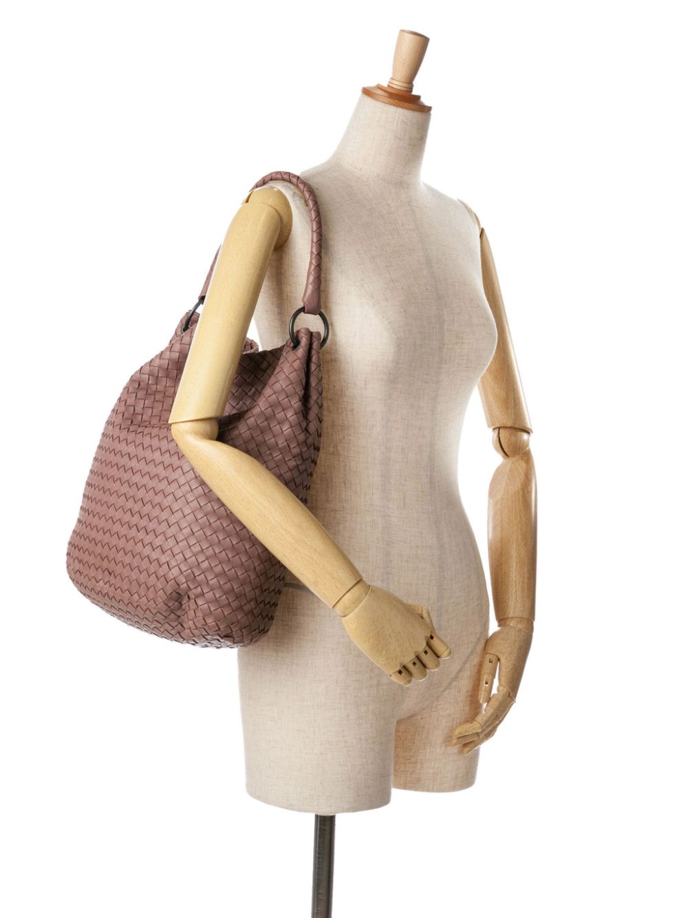 Bottega Veneta Pre-Owned 2012-2024 Nappa Intrecciato bucket bag - Bruin