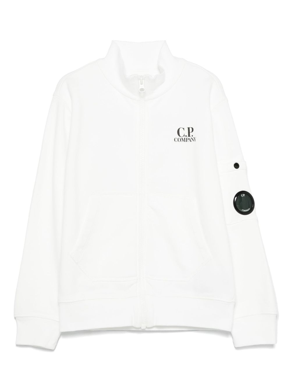 C.P. Company Kids Lens-detail sweatshirt - White