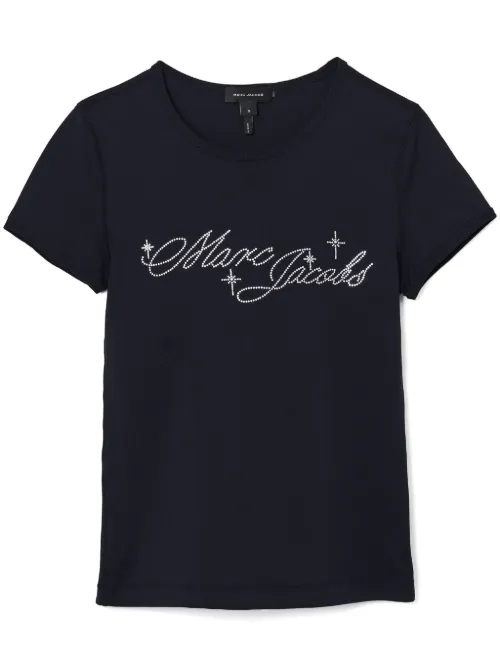 T-shirt à logo strassé - Marc Jacobs - Modalova