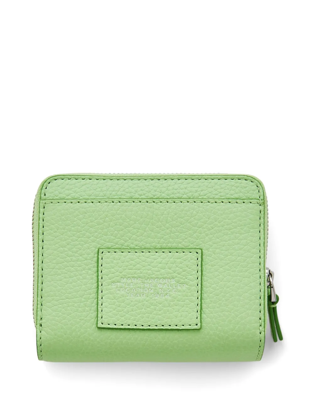 Marc Jacobs Kleine The Leather portemonnee - Groen