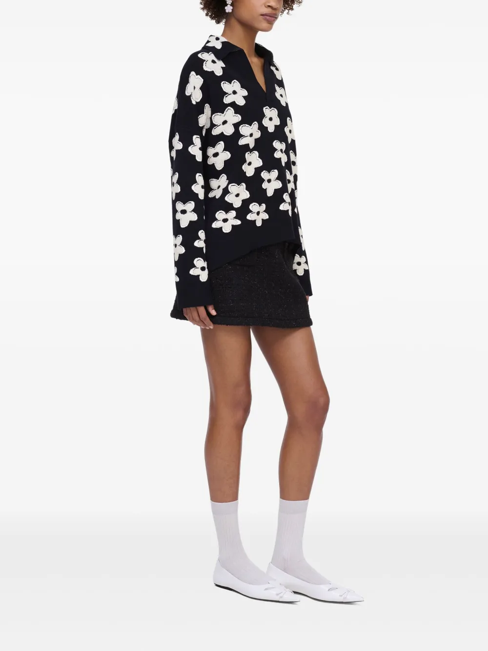 Marc Jacobs Daisy polotop - Zwart