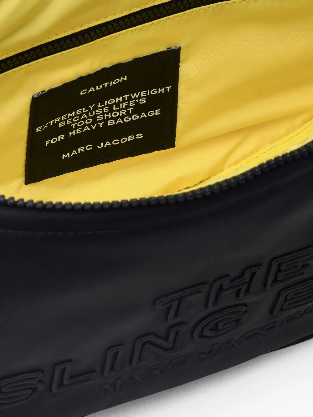 Marc Jacobs The Puffy Nylon Sling tas Zwart