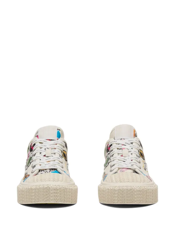 Marc Jacobs graphic-print Sneakers | White | FARFETCH