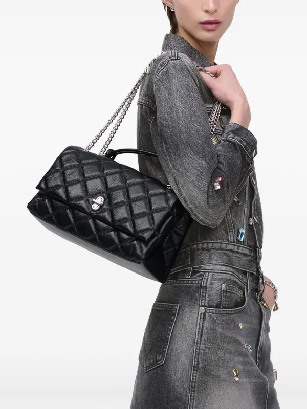 ショルダーバッグ・ポシェット QUILTED DUAL CONVERTIBLE SHOULDER BAG Marc Jacobs The Quilted Dual Convertible Shoulder Bag