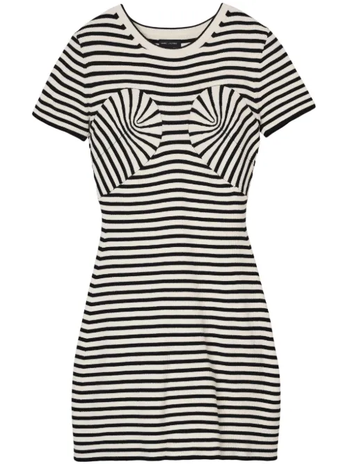 Robe courte à rayures - Marc Jacobs - Modalova
