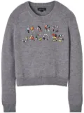 Marc Jacobs logo-embellished jumper - Grey