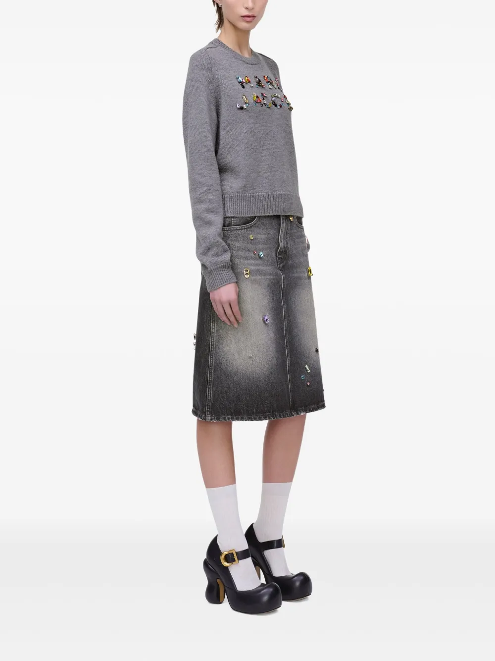 Marc Jacobs logo-embellished jumper | Knitted Sweaters | Image 2