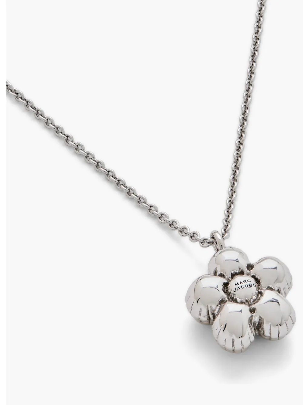 Marc Jacobs The Daisy Balloon Necklace In Silver In Silver