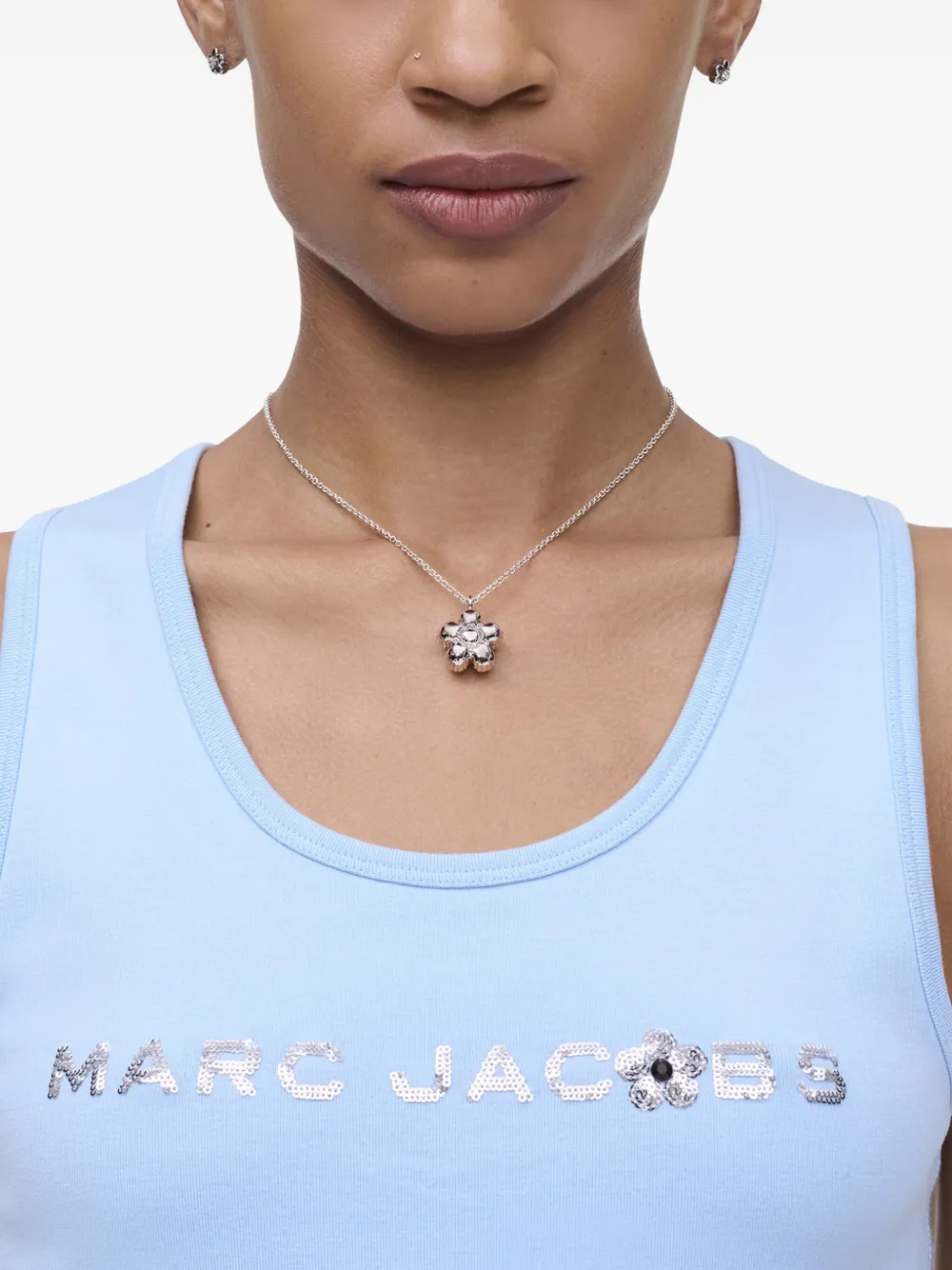 Marc Jacobs Daisy Balloon necklace - Zilver