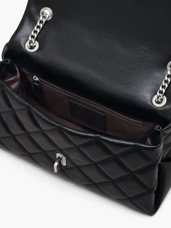 Marc Jacobs The Charm キルティング ショルダーバッグ | ブラック