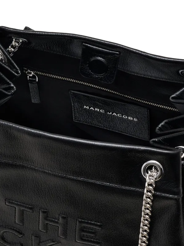 Marc Jacobs The Large Chain Sack Bag | Black | FARFETCH