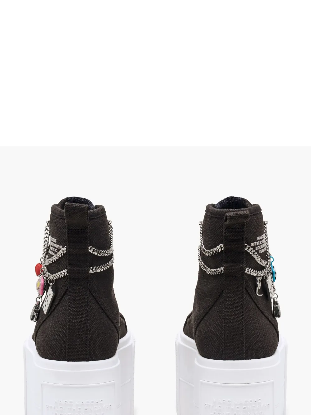 Marc Jacobs High-top Platform Sneakers In Black