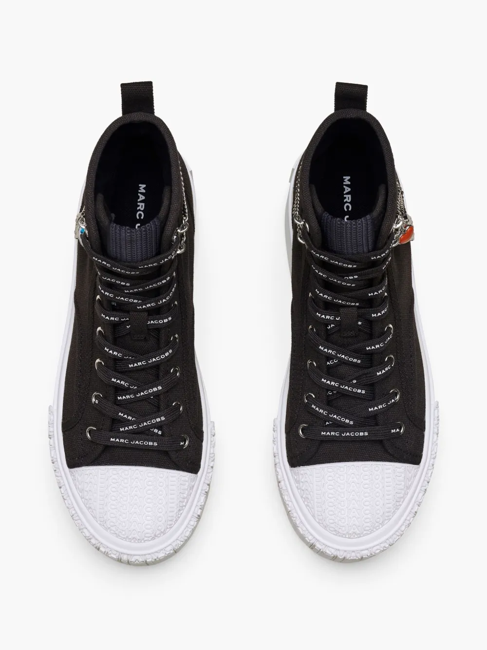 Marc Jacobs High-top Platform Sneakers In Black