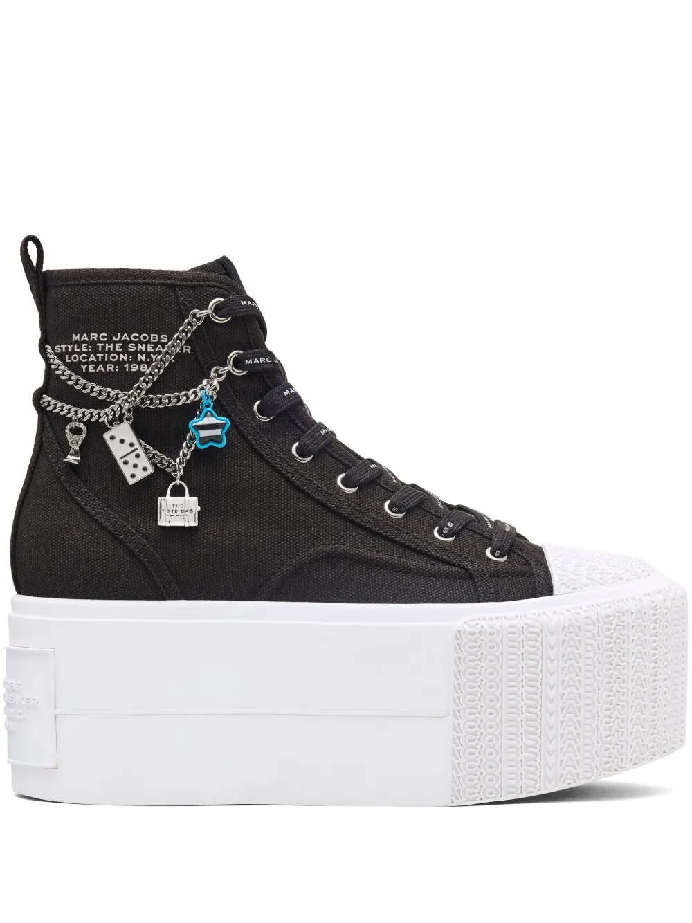 Marc Jacobs high-top platform sneakers Black