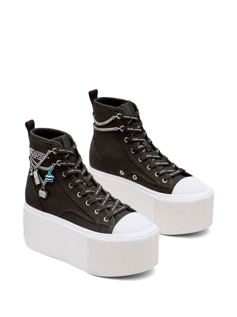 Marc Jacobs High-top sneakers - Zwart