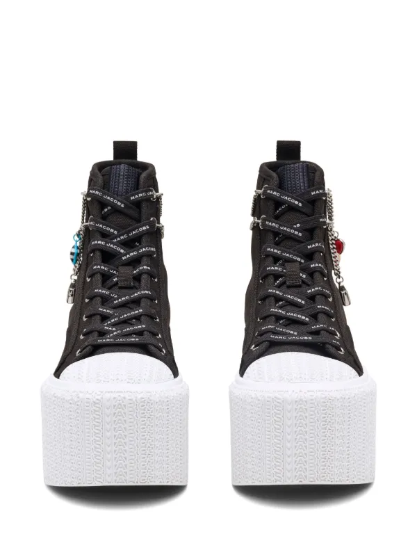 1円☆MARK&LONA BLACKBOX マーク&ロナ☆Hi Cut Zip Shoes