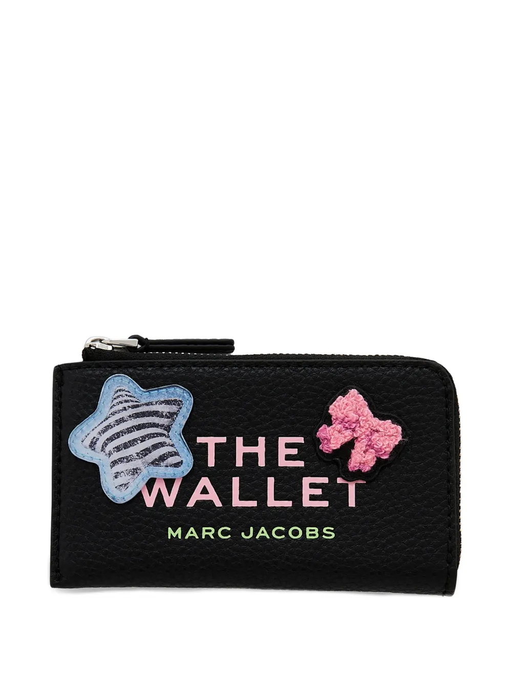 Marc Jacobs The Sticker Patch wallet | Black | Image 1