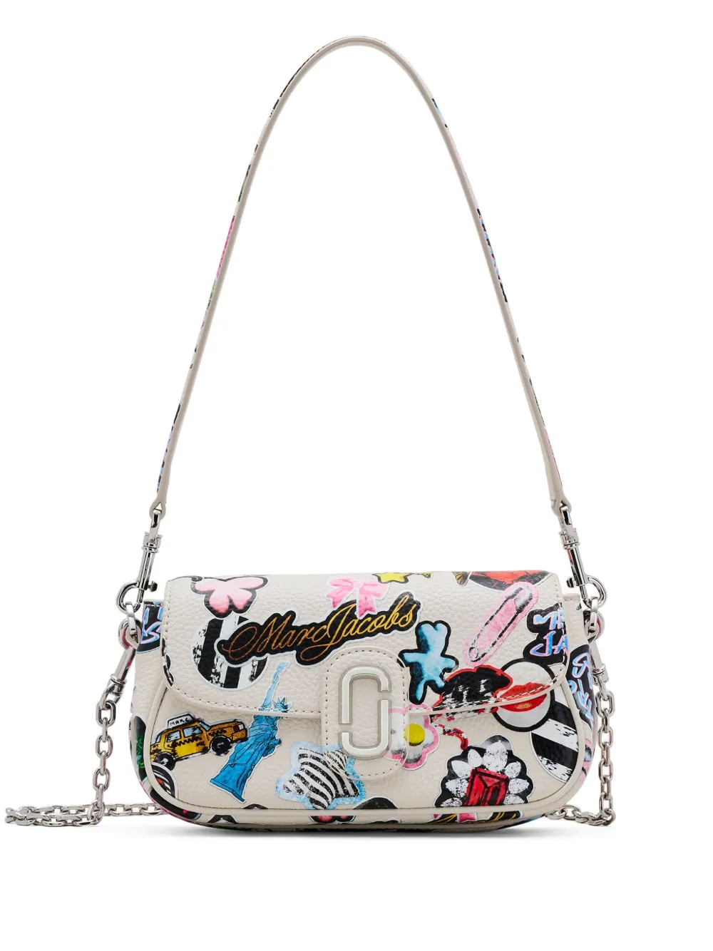 Marc Jacobs The Sticker Clover shoulder bag | White | Image 1