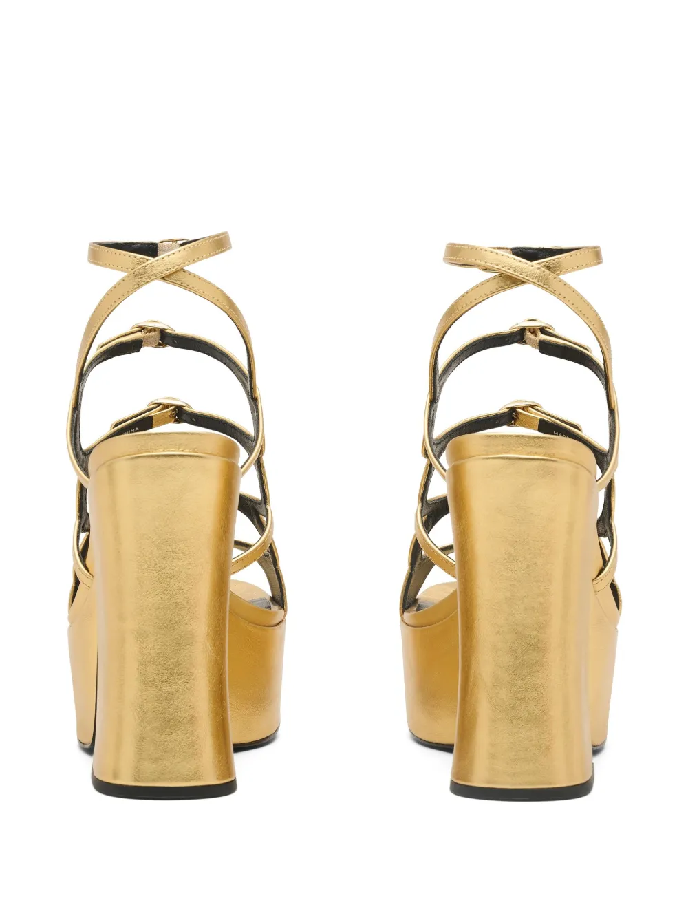 Marc Jacobs The Kiki sandals Gold