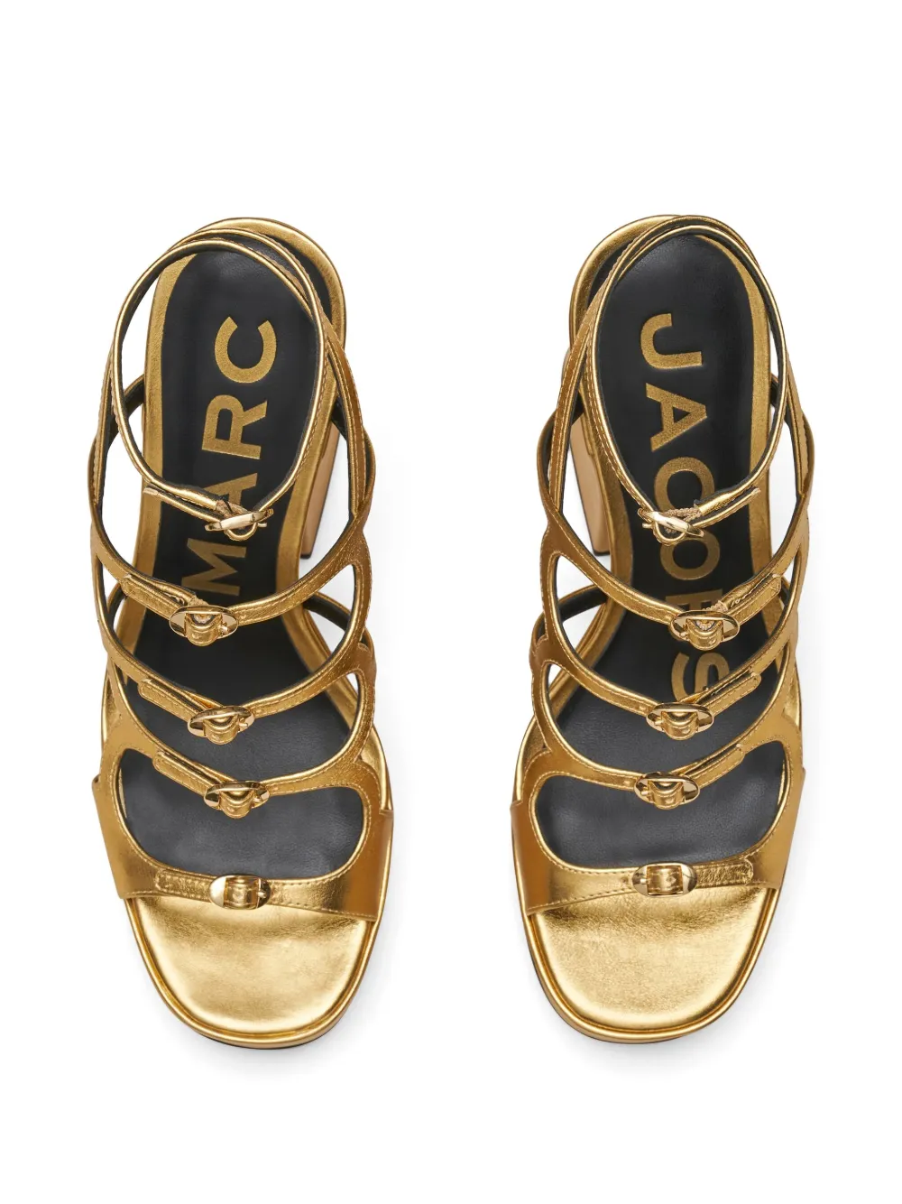 Marc Jacobs The Kiki sandals Gold