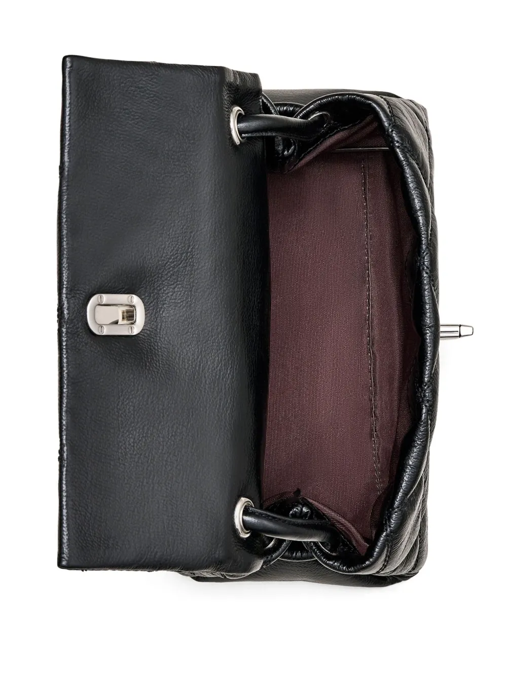 Marc Jacobs The Mini Quilted Dual schoudertas Zwart
