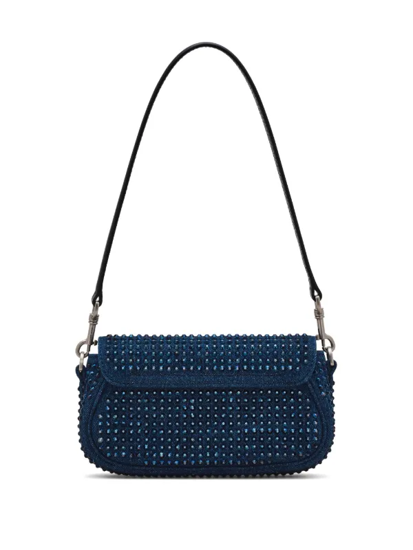 激安 Marc Jacobs llic Clover Shoulder Bag 2F4HCR024H04 Marc Jacobs The Clover Shoulder Bag, Metallic Silver, One