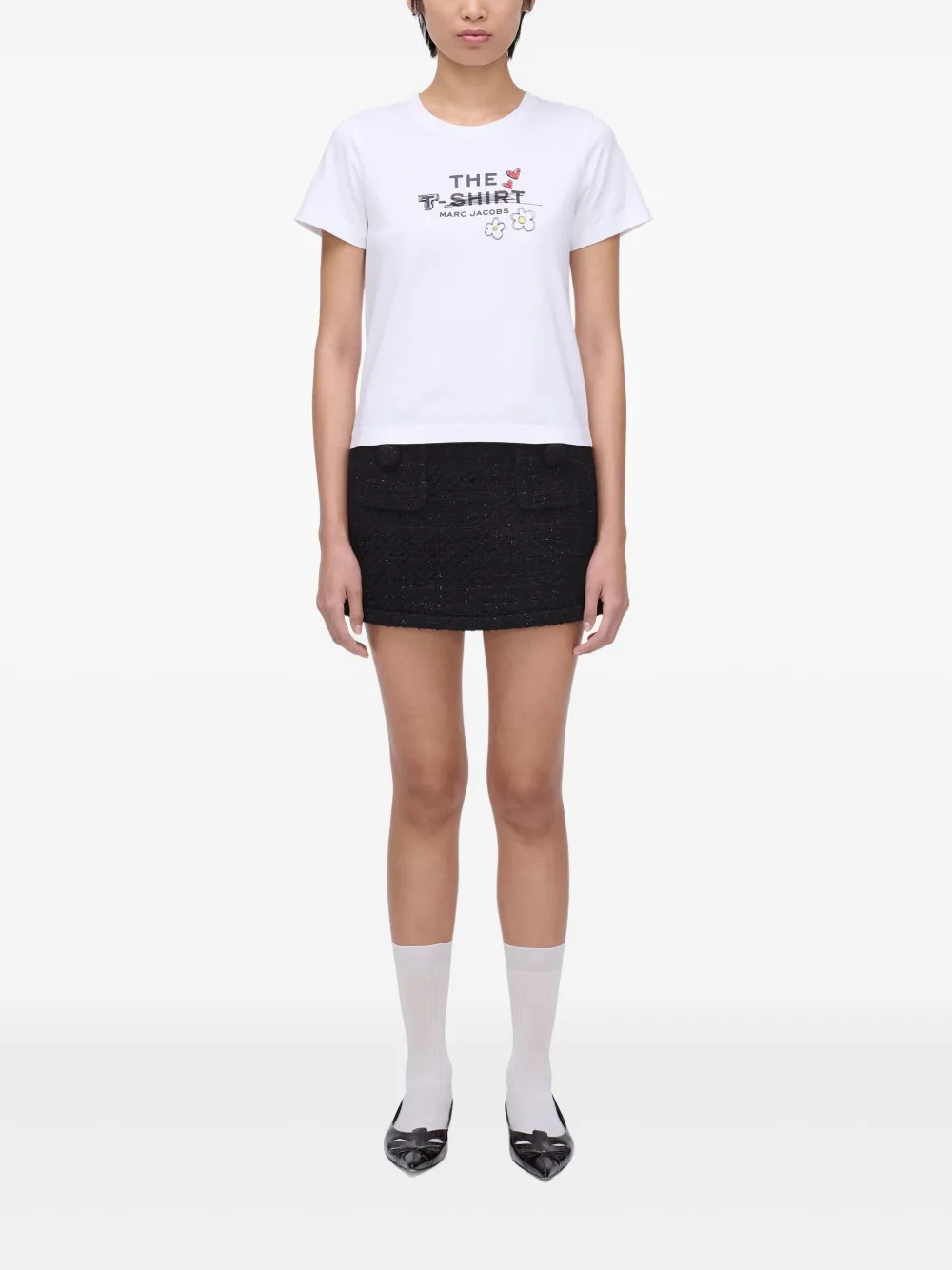 Marc Jacobs Doodle T-shirt - Wit