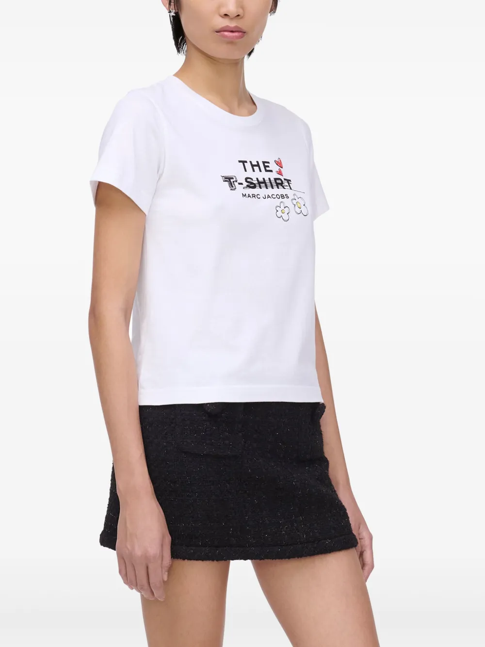 Marc Jacobs Doodle T-shirt Wit