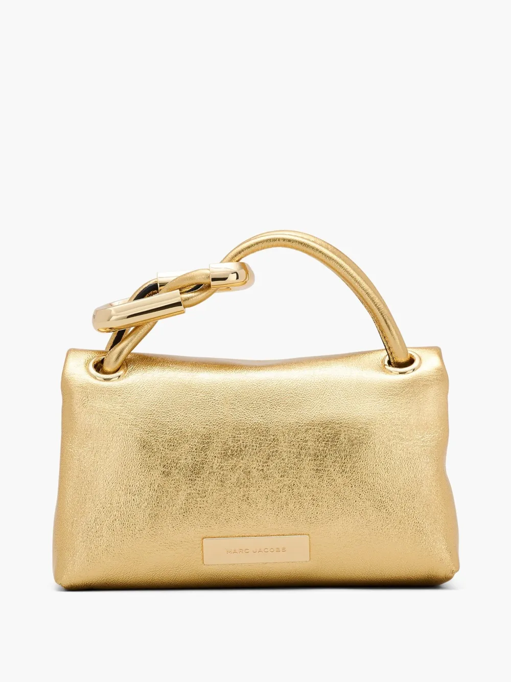 Marc Jacobs The Metallic Mini Dual tas Goud
