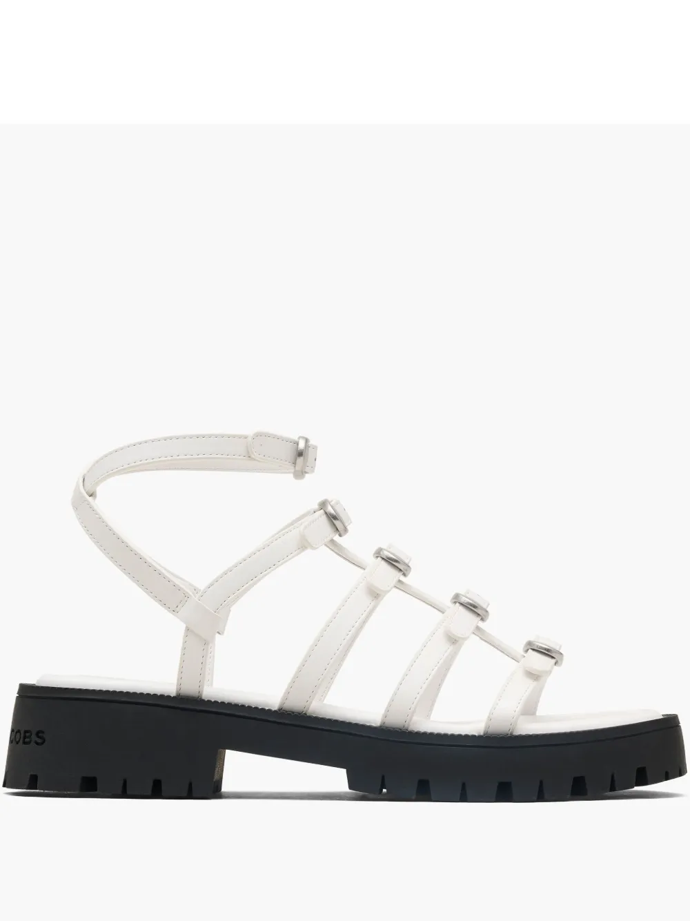 Marc Jacobs The Kiki Flat Sandals In White