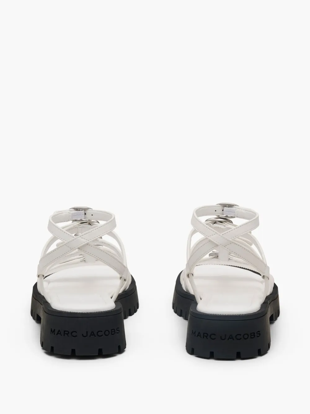 Marc Jacobs The Kiki Flat Sandals In White