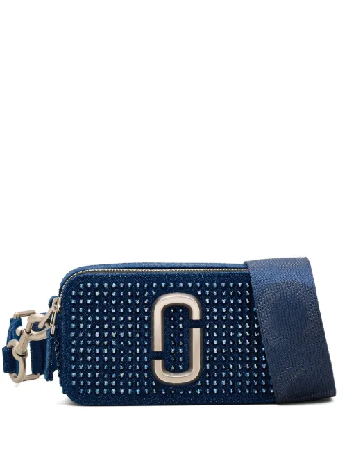 Sac à bandoulière The Crystal Denim Snapshot - Marc Jacobs - Modalova