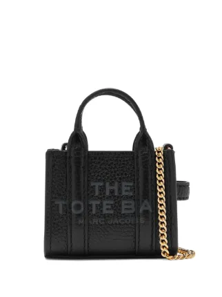 Marc Jacobs ザ ナノ トート ショルダーバッグ | ブラック | FARFETCH JP