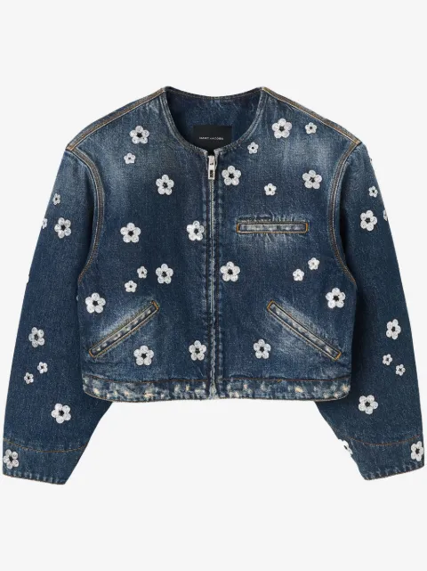 Marc Jacobs The Sequin Daisy Cropped jacket