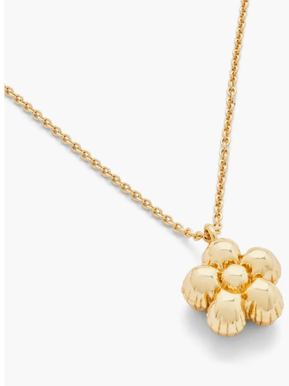 Marc Jacobs The Daisy Balloon Necklace In Gold