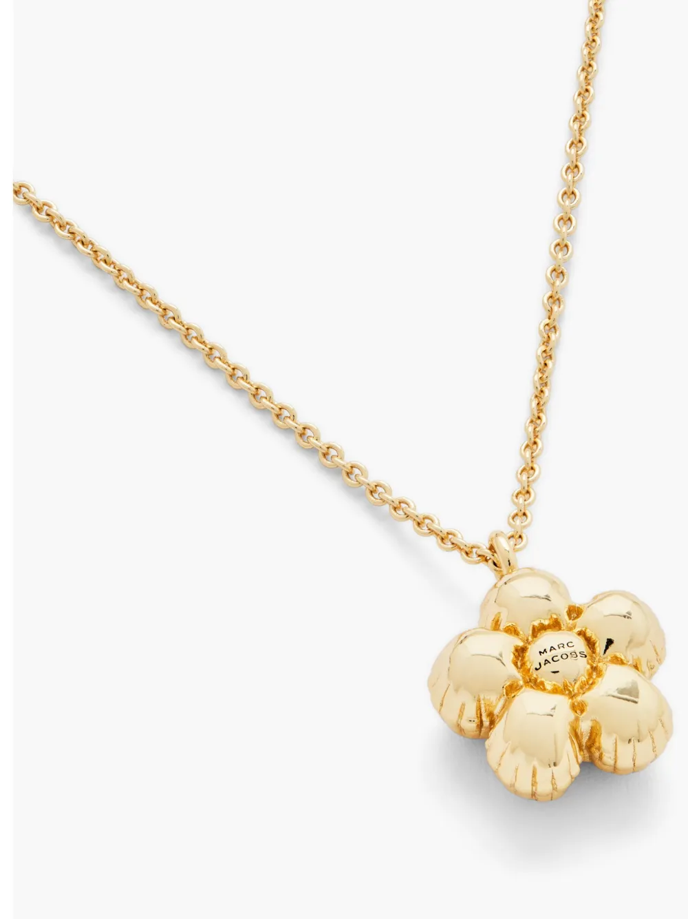 Marc Jacobs The Daisy Balloon Necklace In Gold