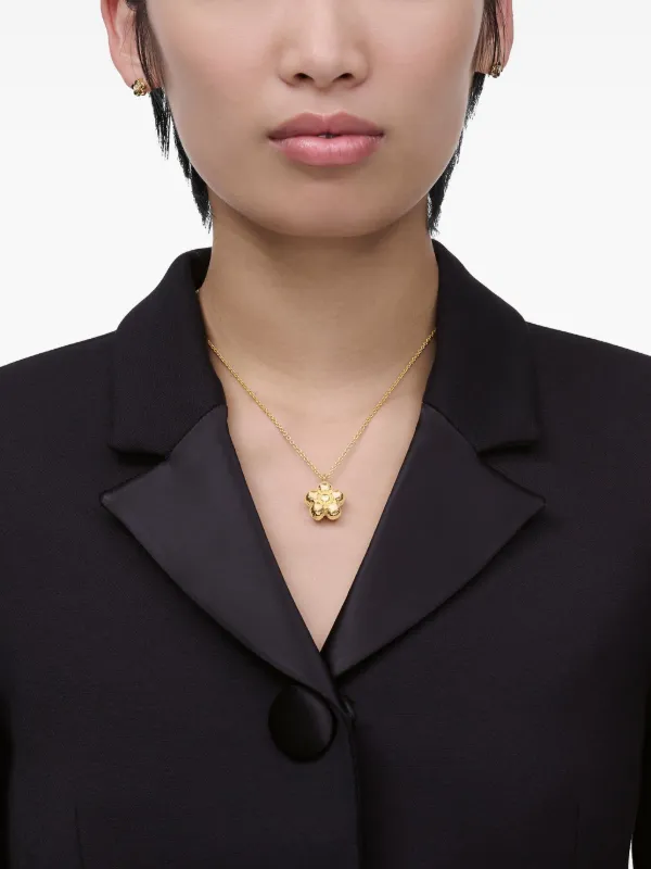Marc Jacobs デイジー バルーン ネックレス | ゴールドトーン