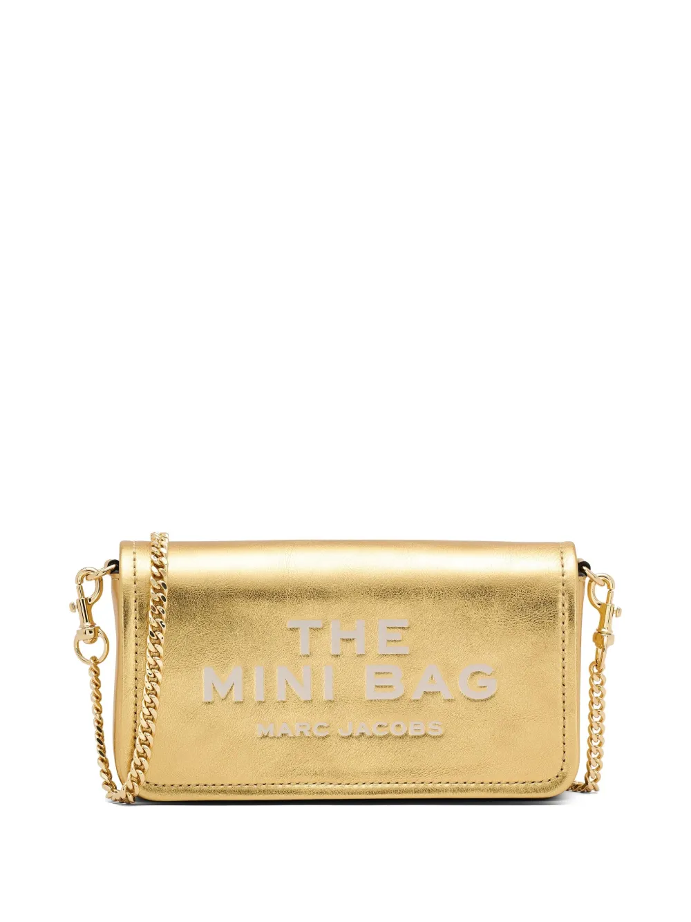 Marc Jacobs The Metallic ミニバッグ - ゴールドトーン Marc Jacobs The Metallic ミニバッグ - ゴールドトーン