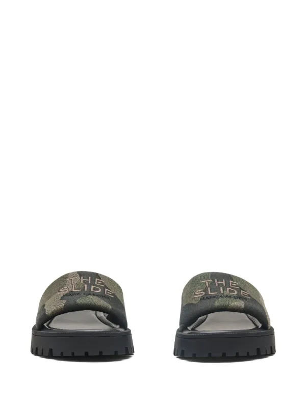 Marc Jacobs The Lug Sole Slide | Green | FARFETCH
