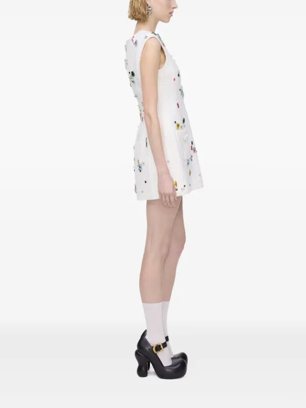 【極美品】MARC JACOBS THE TENT DRESS XS 花柄 Marc Jacobs The Small Tote Bag | White | FARFETCH