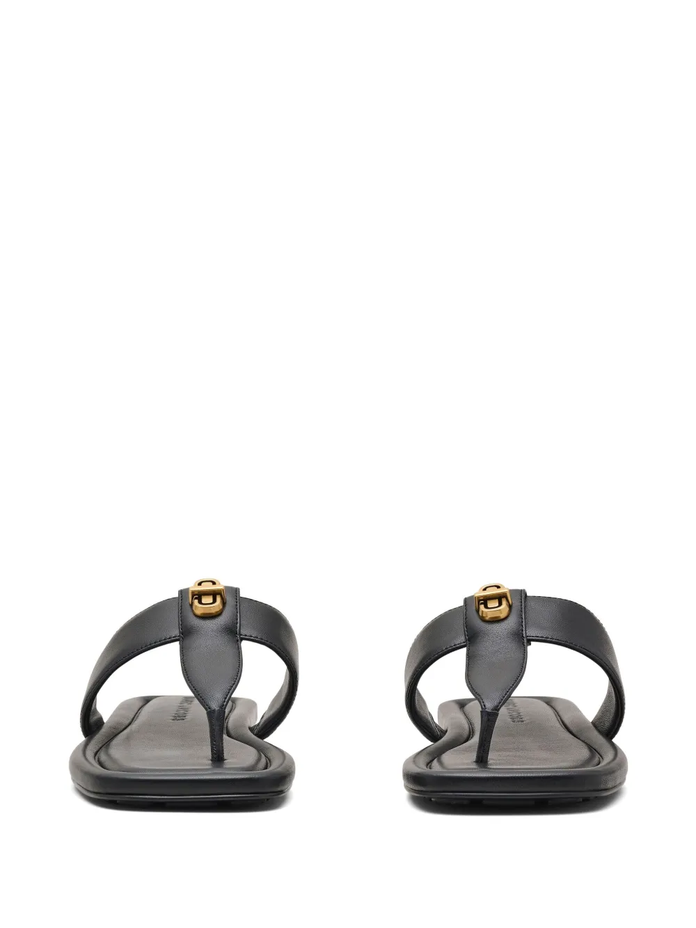 Marc Jacobs The Dual T sandalen Zwart