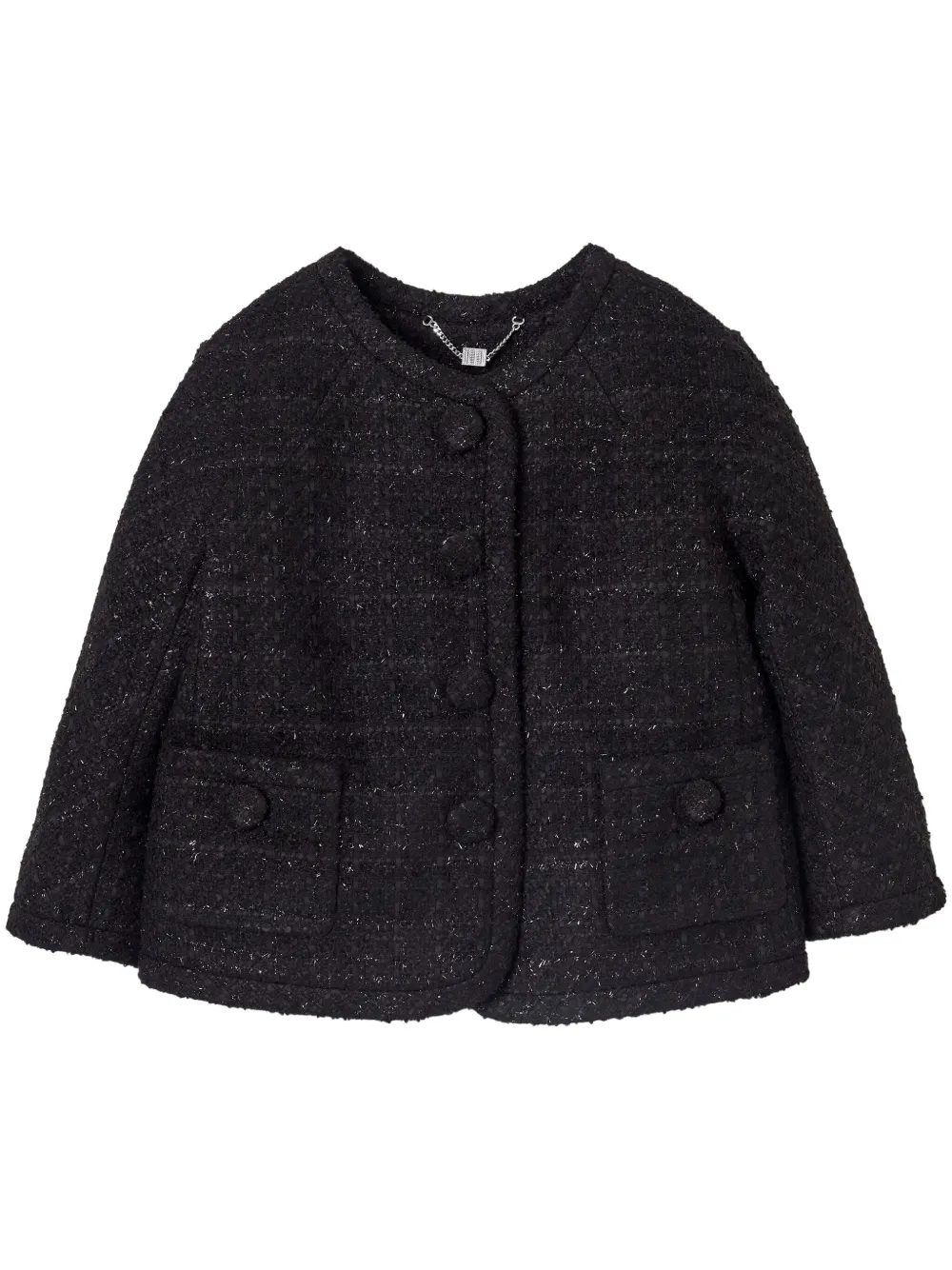 Marc Jacobs The Tweed Backwards jacket | Black | Image 1