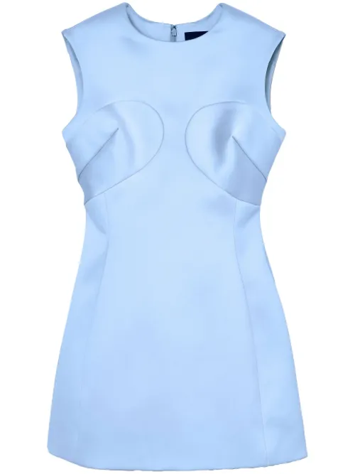 Robe courte à fini satiné - Marc Jacobs - Modalova