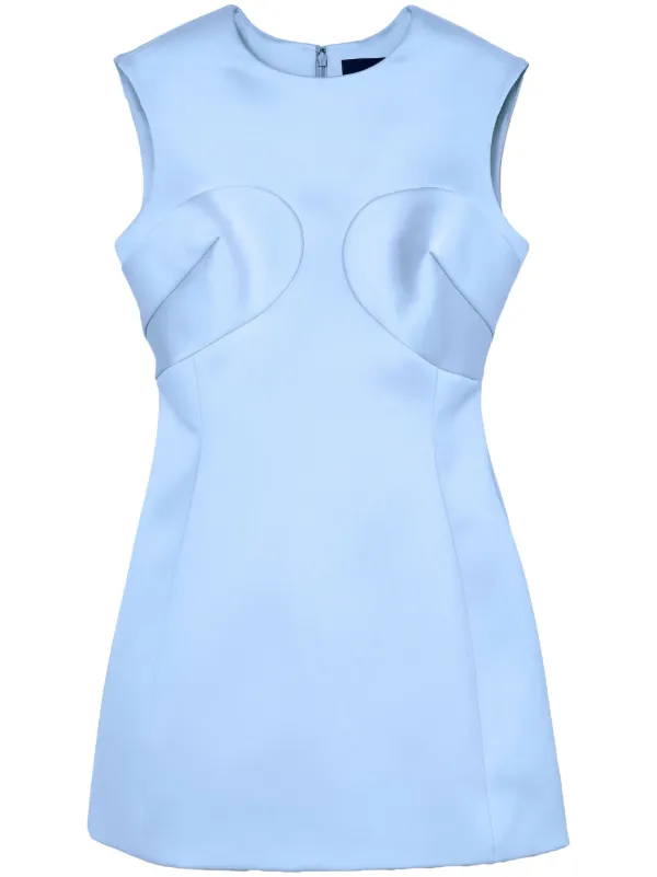 marc jacobs blue dress NWT Marc Jacobs One Shoulder Dress Navy SizeS Zip Party