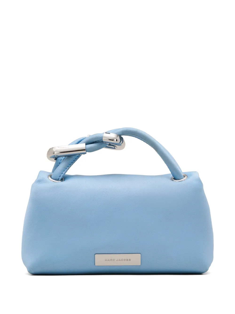 Marc Jacobs The Satin Micro Dual Bag In Blue