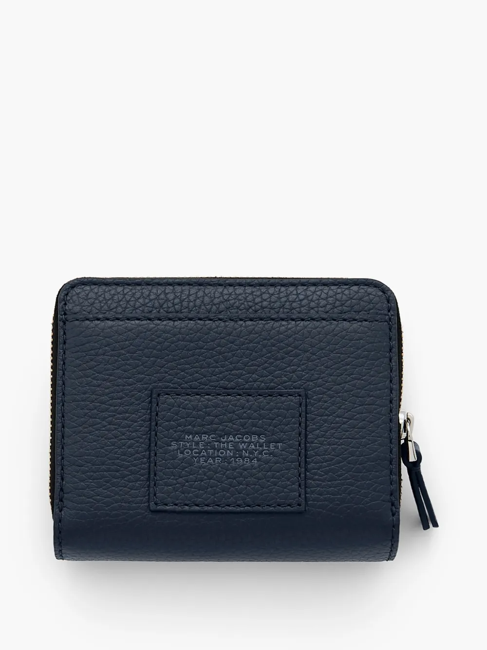 Marc Jacobs Mini The Leather Wallet In Blue